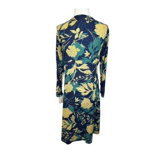 NEW LuLaRoe Sarah Women's XS Floral Kimono Coatigan Multicolor Long Sleeve NWT - Picture 5 of 6